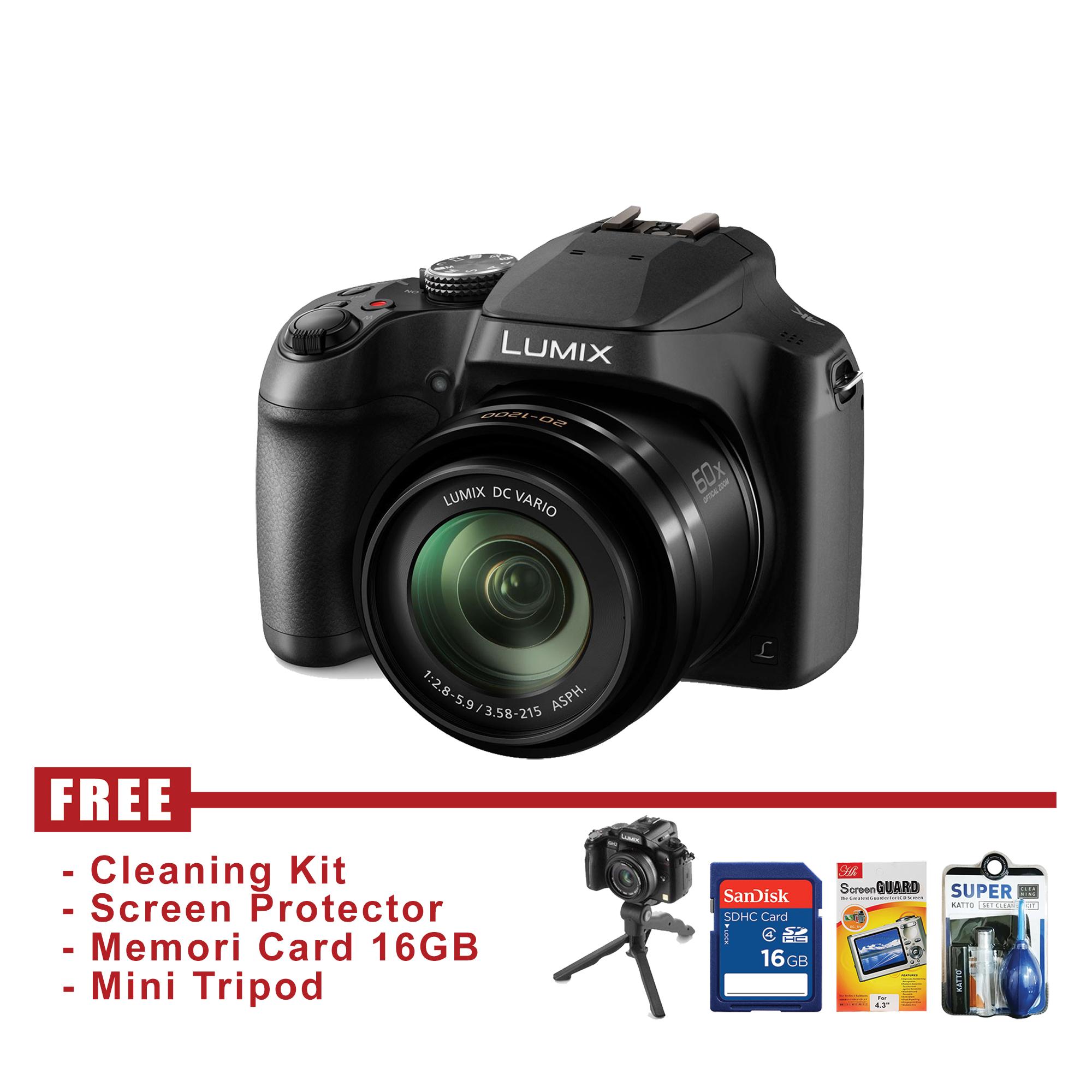 Panasonic Lumix DC-FZ82 - Prosumer Camera - FREE Accessories