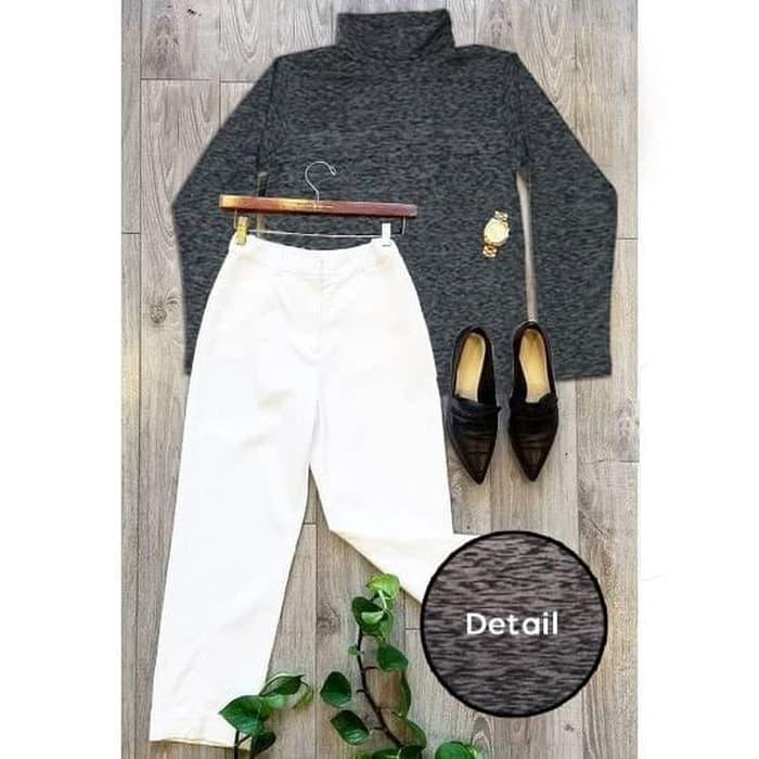 Baju kaos turtleneck turtle neck pria lengan panjang longsleeve distro - U7kbgd. Rp 87.750. Source · Turtle Neck Long Sleeve Wanita Warna Abu Tua / Dark ...