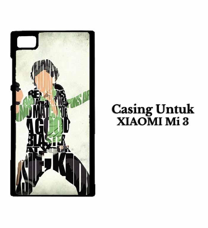 Casing XIAOMI REDMI Mi 3 Han Solo Typography Hardcase Custom Case Se7enstores