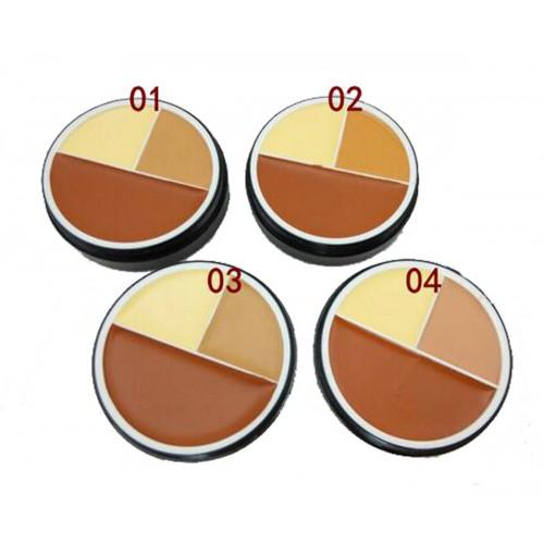 Menow Foudation Concealer 3 Color Tiga Warna
