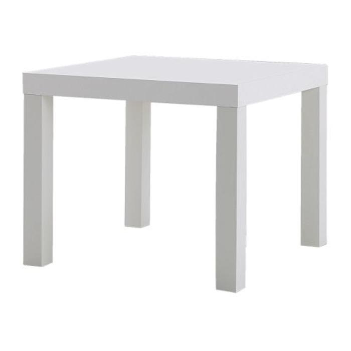 IKEA LACK, Meja Samping, Putih