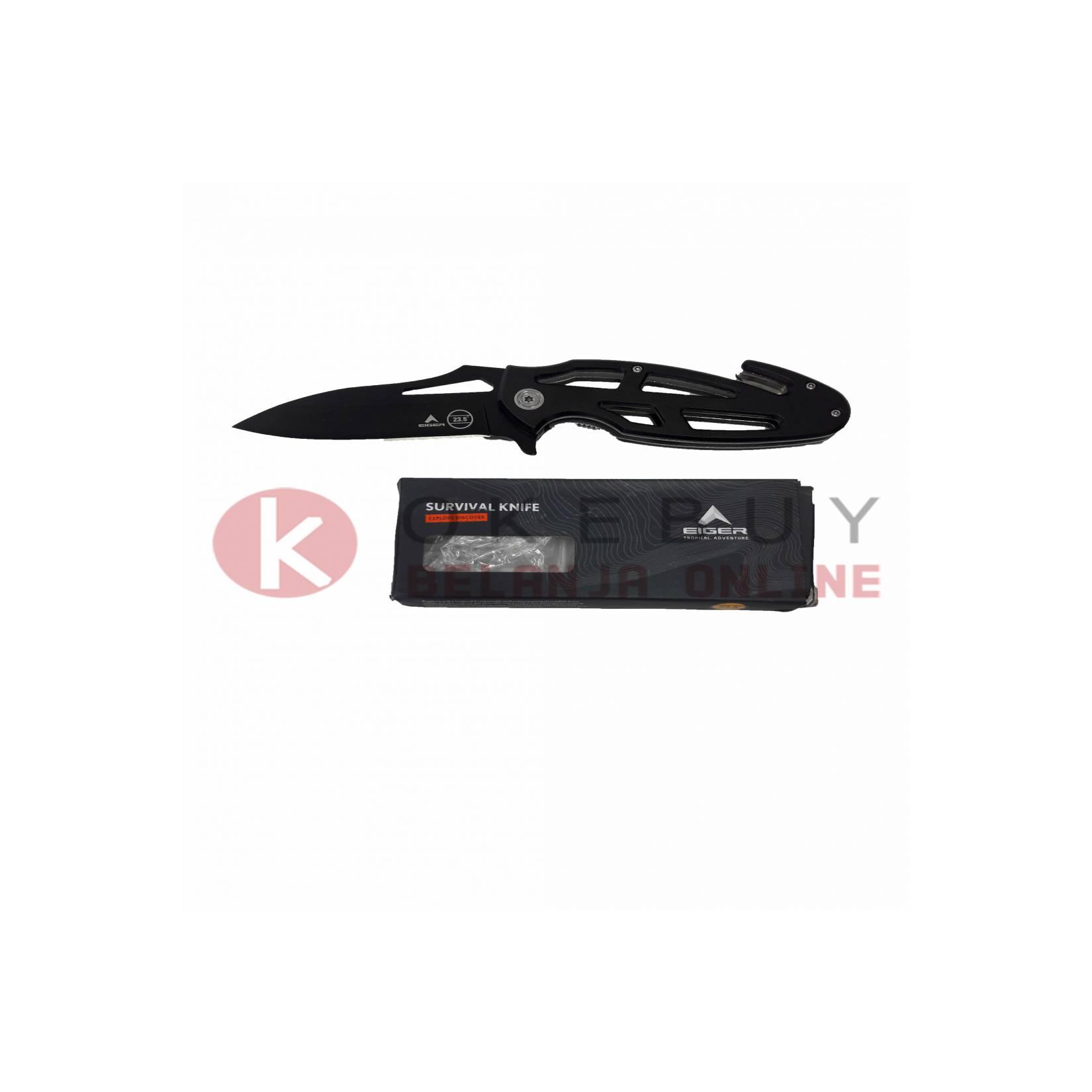 Pisau Lipat Eiger P323 SKELETON KNIFE 3658 ORIGINAL