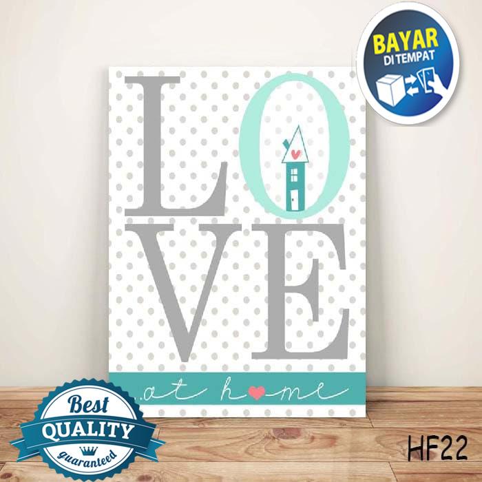ZhanZie HIASAN DINDING KODE HF-22 / POSTER KAYU / WALL DECOR / DEKORASI RUMAH