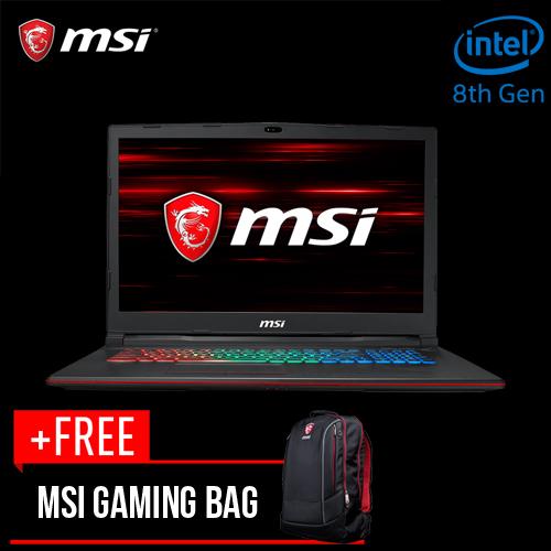 MSI GP73 Leopard 8RE-467ID - Ci7-8750H - 8GB - 256GB - 1TB - GTX1060 - 17.3