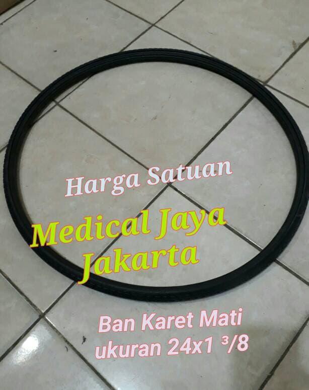 SALE - Ban Karet Mati Kursi Roda Ukuran 24X1 3/8 (55cm) Untuk Roda belakang Original