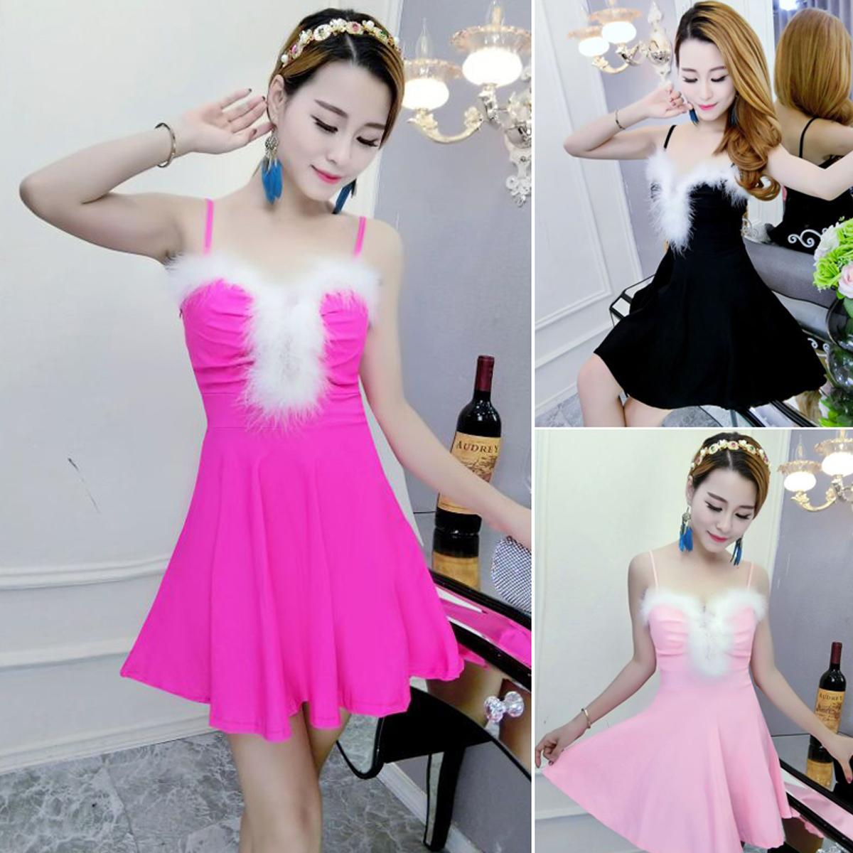 Klub malam seksi Ball Gown gaun Gaun putri dewasa wanita baju wanita 2018 model baru busana musim gugur perempuan Gaya Korea model laris