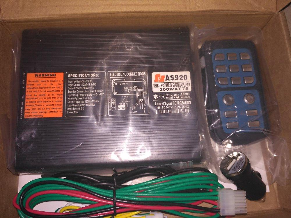 Sirine Patwal Wireles SA920 200 Watt