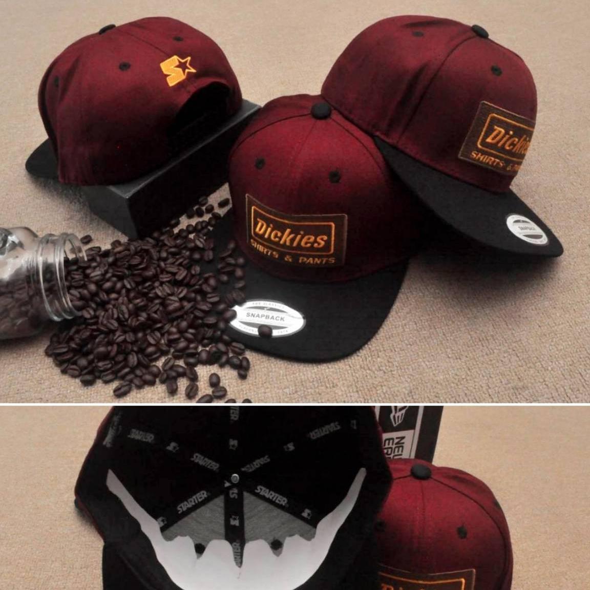 Topi Snapback Dickies / Disckies Original import / hat