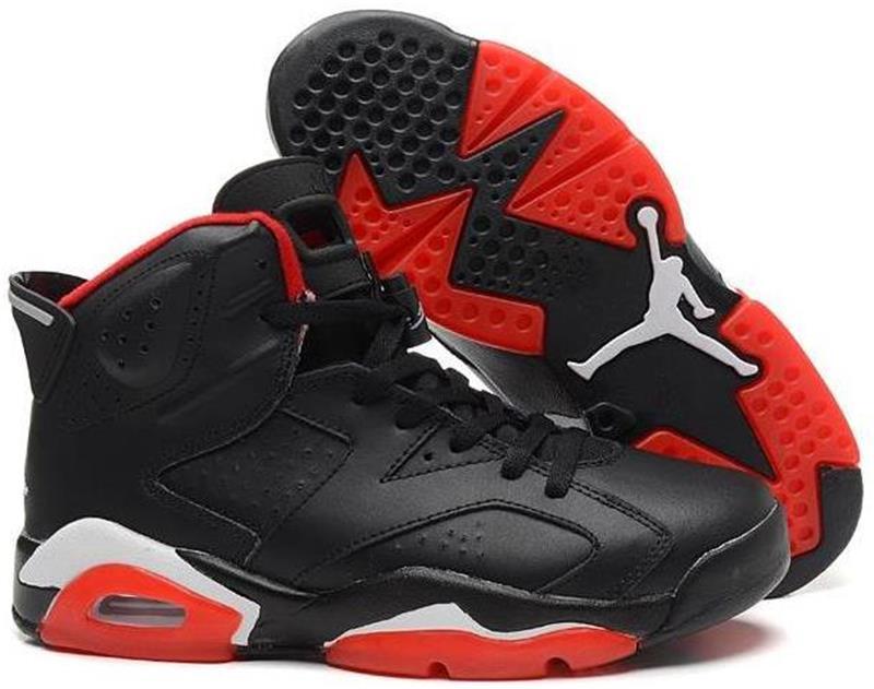 Asli Air Jordan 6 Retro Black Red Jual Online Nike Air Jordan 6