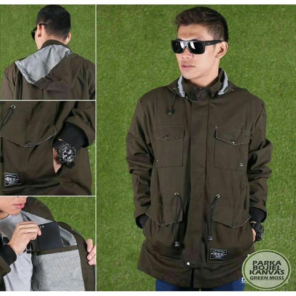 FIX Jaket Parka Canvas Premium Banyak Kantong