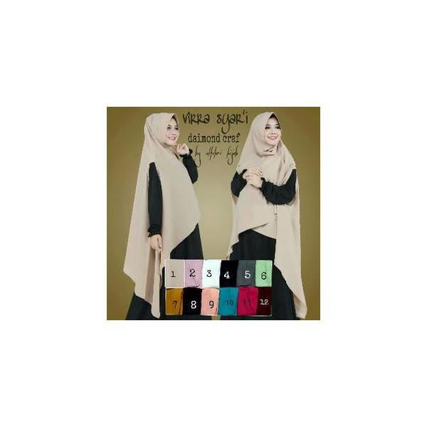 Promo Hari Ini Khimar Cardi Virra Khimar Virra Syar I Tren Baru Untuk Lebaran