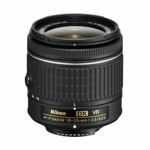 Nikon Lensa Pembesar Standar AF-P DX Nikkor 18-55 Mm F/3.5-5.6G VR Nikon DX Format Hanya