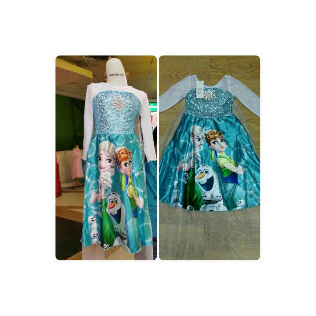 Dress/Gaun Elsa Frozen