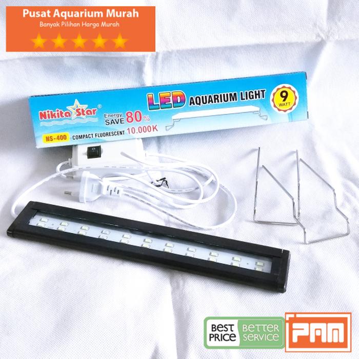 PROMO Lampu Led Nikita Star NS 400 untuk aquascape / aquarium