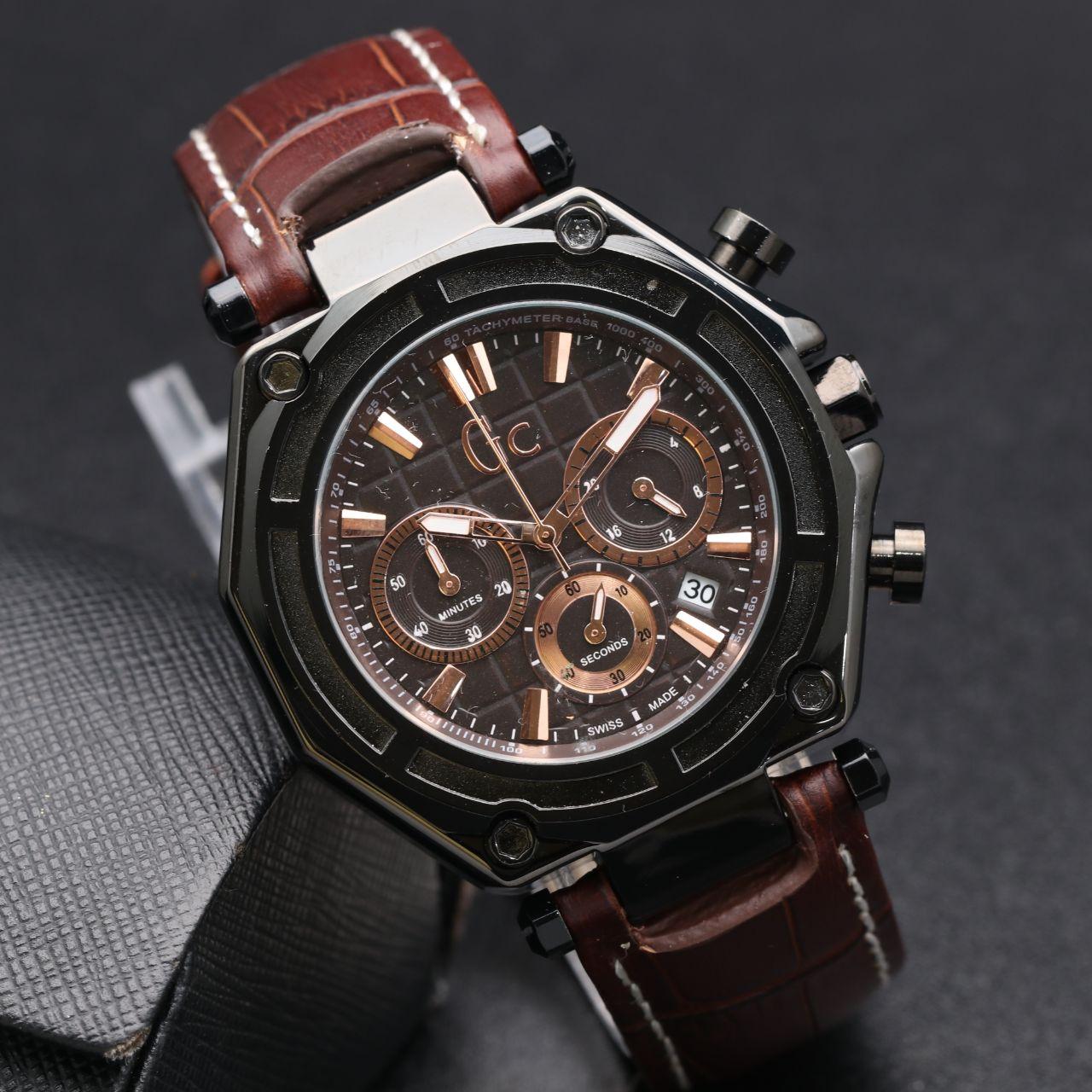 Jam Tangan Pria Analog Premium Guess Collection / Watch Analog Guess 1
