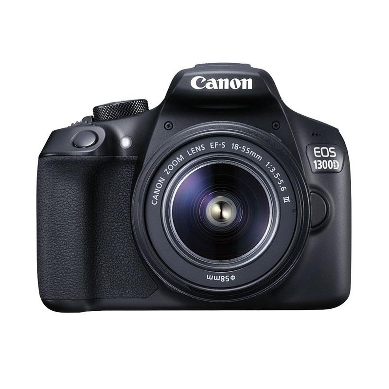 CAMERA CANON EOS 1300D KIT 18-55 isII free memory 16gb