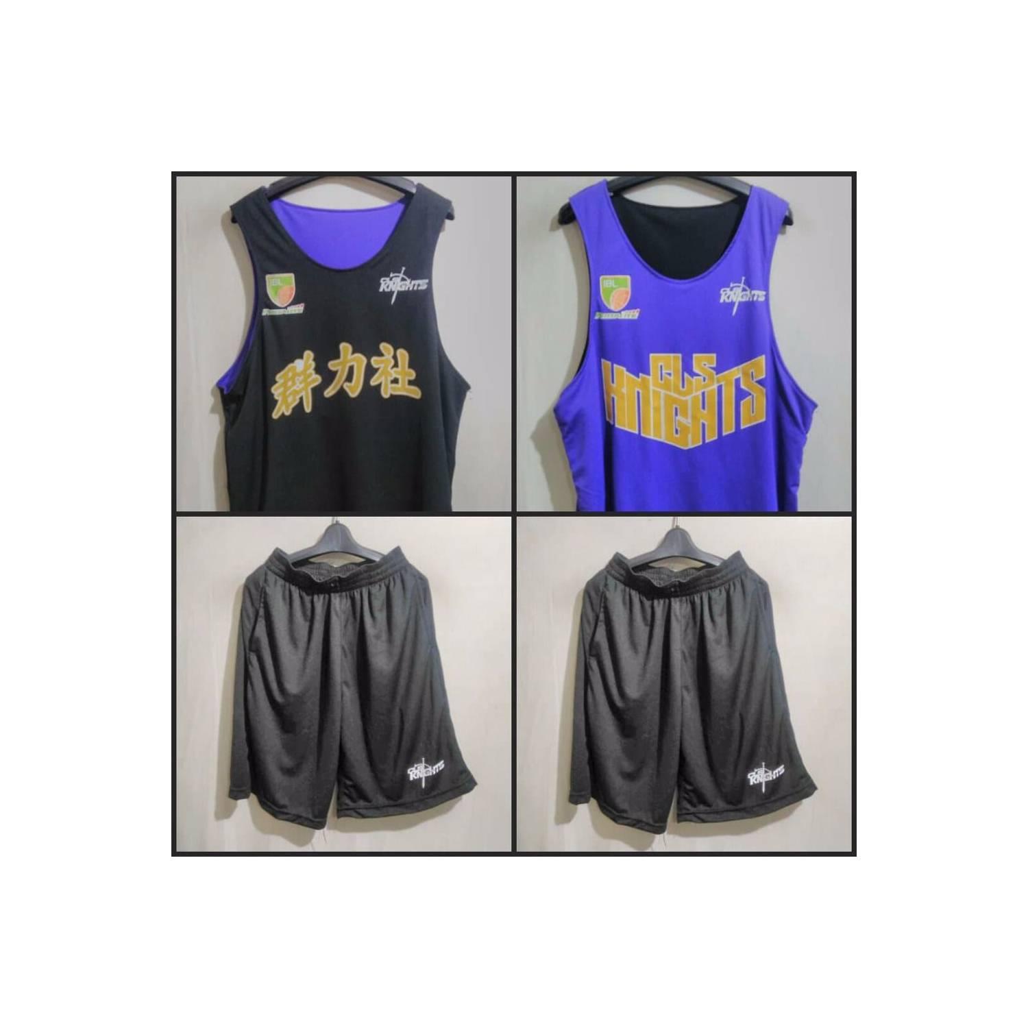 OBRAL Setelan Jersey dan Celana Basket IBL Team CLS Knights Surabaya