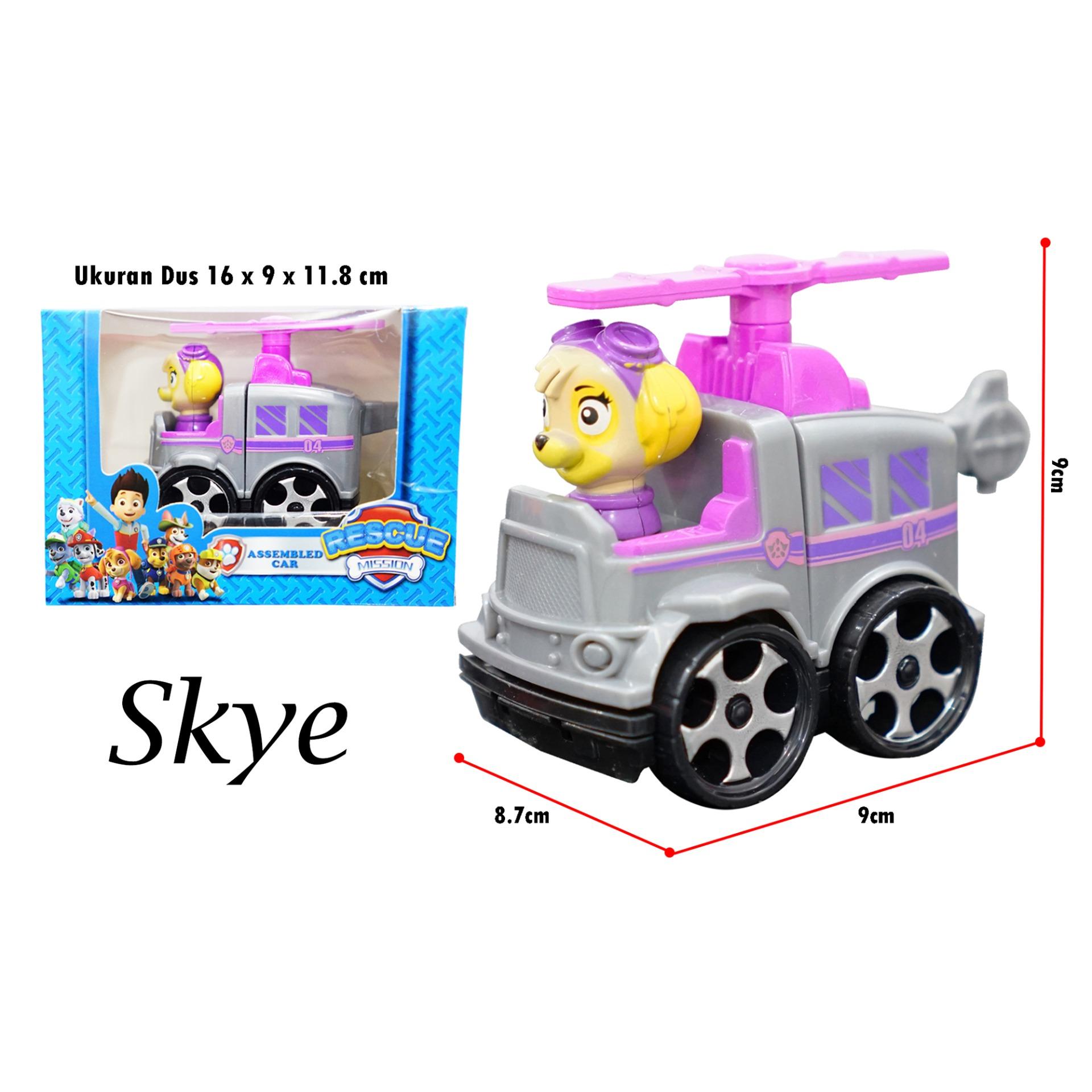KPS Mainan Anak Mobil Rescue Paw Patrol 678A - Model Random
