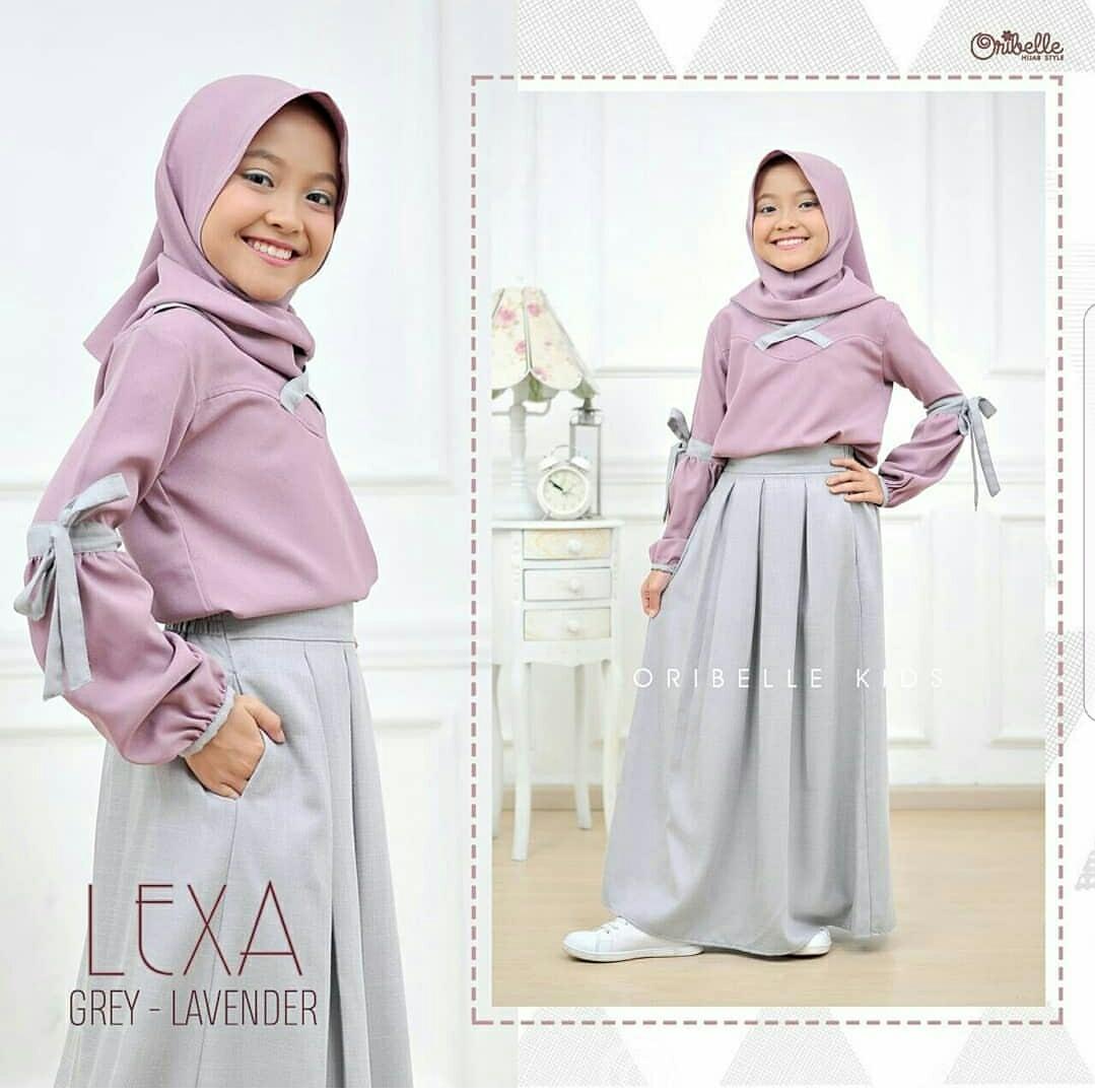 MJ gamis set anak Lexa Kids - Baloteli