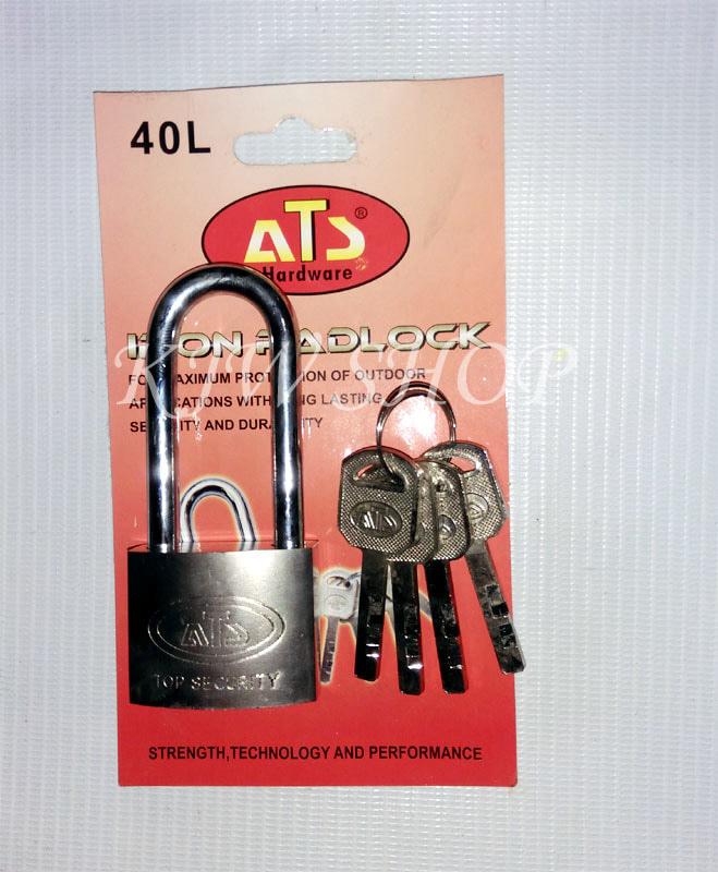 Gembok Leher Panjang 40mm merk ATS MURAH