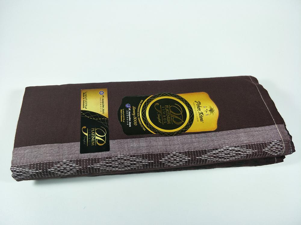 Songket Sarung Pohon Korma Platinium Timbul