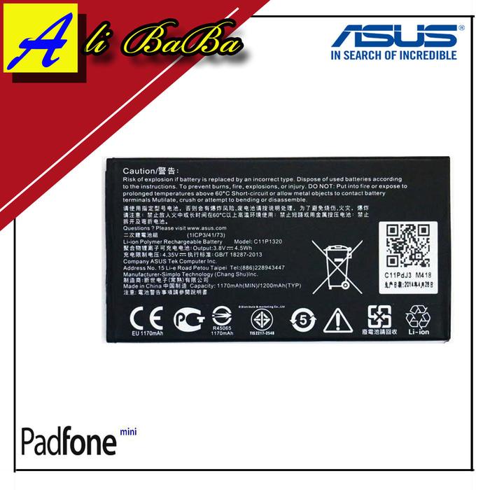 Baterai Handphone Asus Padfone Mini C1141404 Batre HP Battery Asus