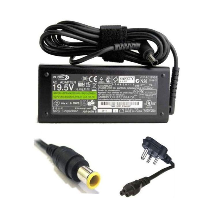 SONY Ori Adaptor Charger Laptop Notebook 19.5V 4.7A (6.5*4.4) PCG VGN