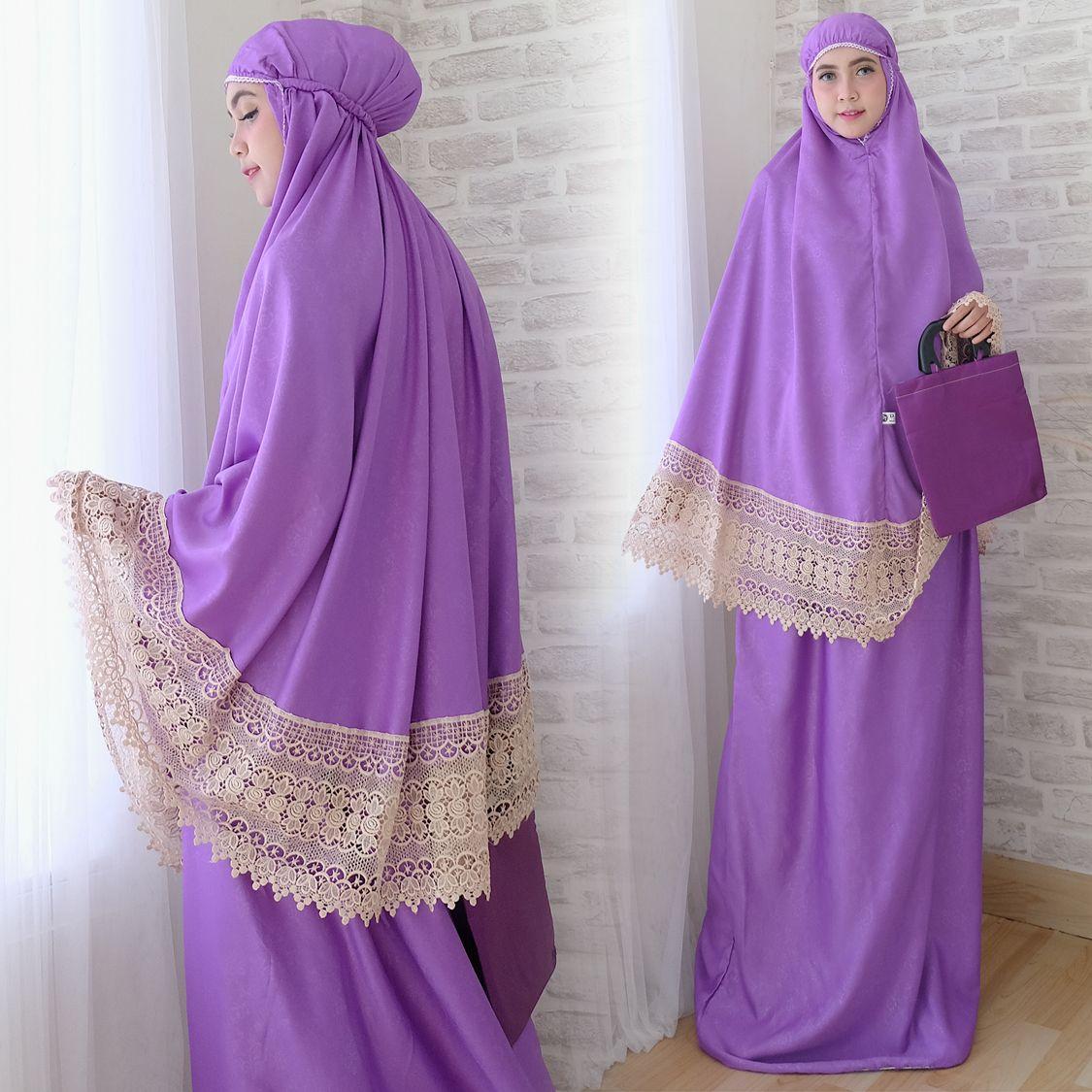 Mukena tessa perlengkapan sholat fashion trendy dewasa muslim hijab