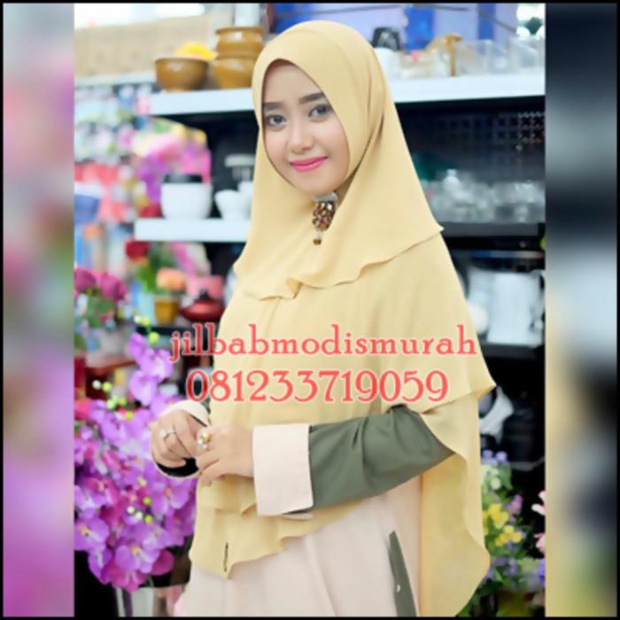 Khimar LV | Khimar ala Sisesa | Lyra Virna Ref | Khimar Annisa 3 Layer A0993