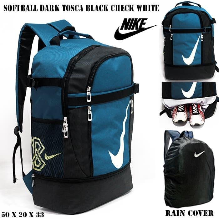 tas ransel nike just do it slot laptop free raincover
