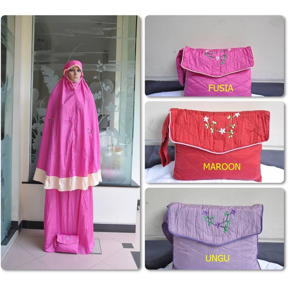 Mukena Parasit Traveling Sulam Vita
