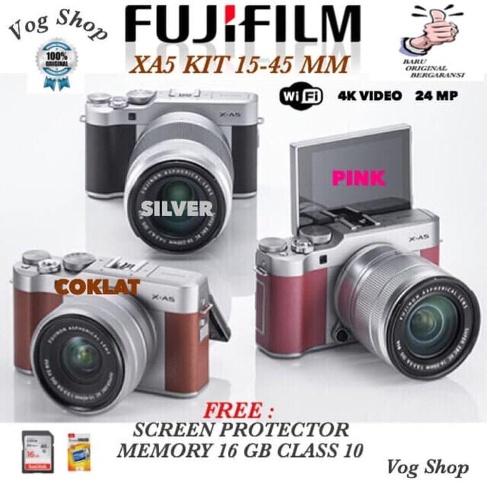 Kamera Mirrorless FUJIFILM XA5 KIT 15-45 MM