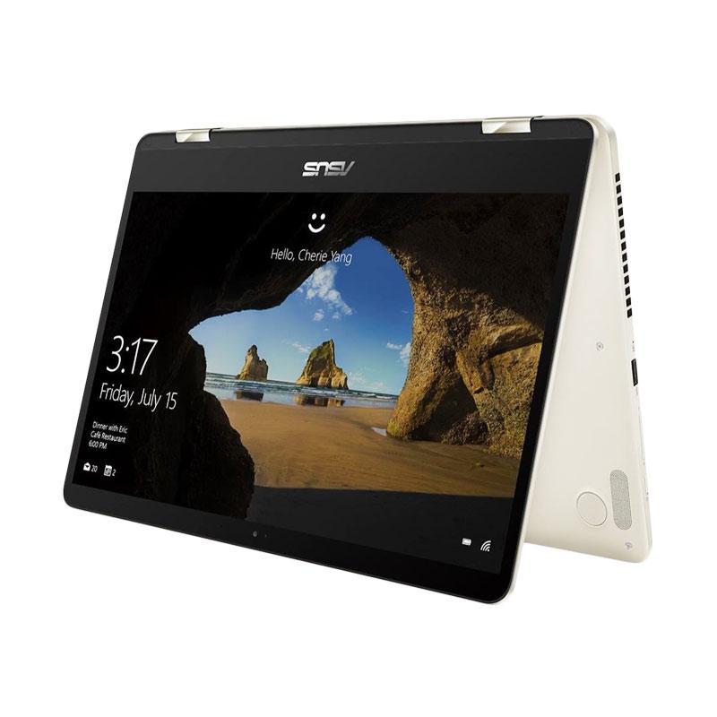 Asus Zenbook Flip UX461UN-BO703T Laptop 2in1- i7 8550U-16GB-512GB SSD-nVIDIA MX150 2GB-W10-14 Inch X360-Gold