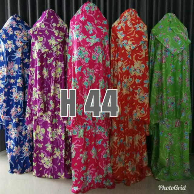 MUKENA BALI HALUS MURAH ECERAN PRODUSEN MUKENA MURAH GROSIR BATIK oren