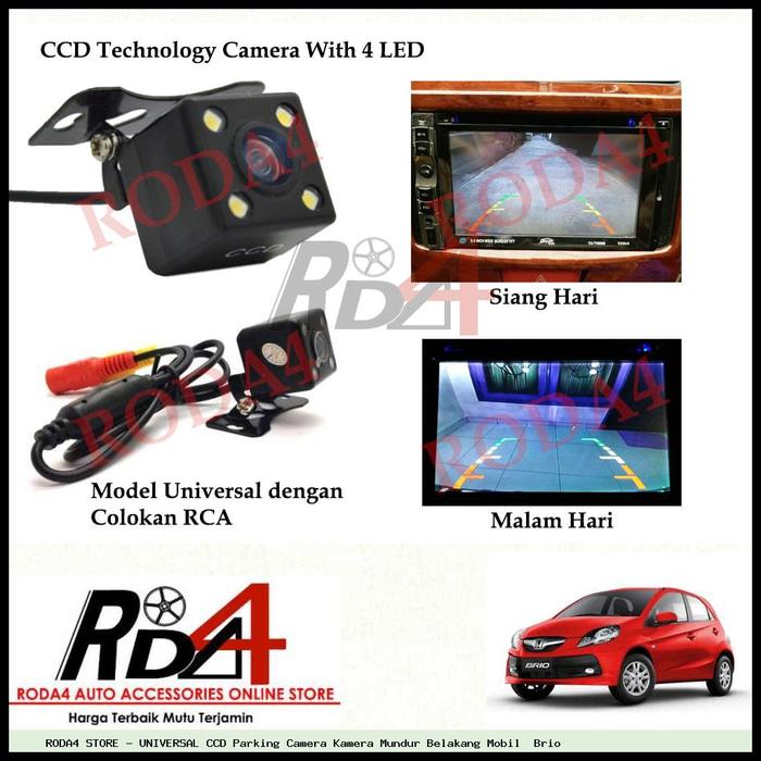 UNIVERSAL CCD Camera Kamera Mundur Belakang Mobil Brio