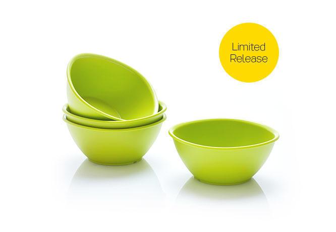 Tupperware Legacy Bowl 400 mL- 4pcs serving set / promo november
