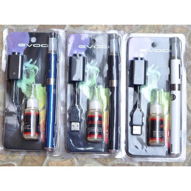 Rokok Elektrik VAPE EVOD + (LIQUID) 1100 mAh - Warna Random