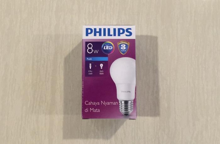 Promo Lampu Bohlam LED Philips 9 Watt (Cool Day Light/Putih) original
