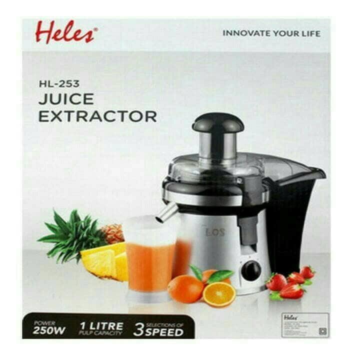Promo Alat Mesin Pembuat Jus Buah Blender Juice Extractor Heles HL-253 Termurah
