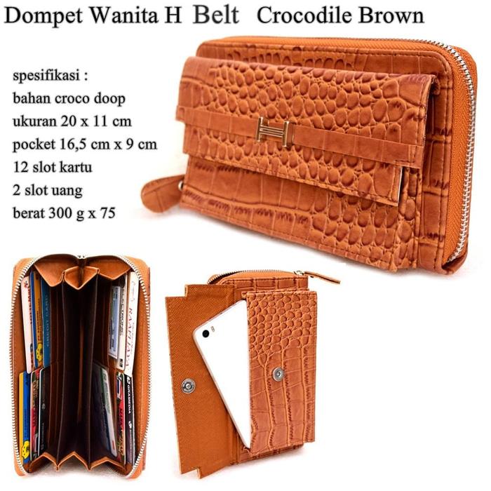 TERLARIS DOMPET WANITA MURAH CASUAL SUPER HERMES GRANDIS LEATHER GROSIR - OogvuNKT