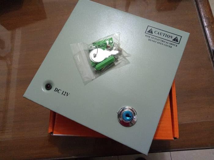 Power supply camera cctv taiwan 4channel (box 4ch) / power supply box