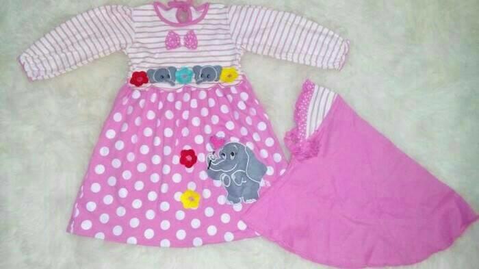 Baju muslim anak / gamis anak / muslim anak bayi elephant - baju gamis anak perempuan terbaru / baju gamis anak perempuan termurah / baju gamis anak perempuan berkualitas / baju anak / baju gamis / baju keren / baju muslim anak perempuan / baju lebaran