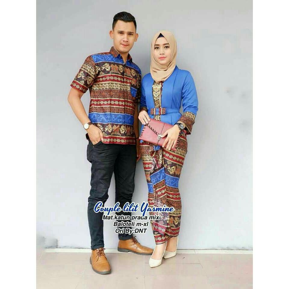 Batik couple / Batik modern / Batik wanita / Batik kondangan / Batik kebaya / Batik muslim / Batik setelan / Batik Gamis / Batik wanita / Gamis / Baju setelan / Baju batik / Batik pria / Pakaian muslim / Batik Sarimbi Lilit Yasmin