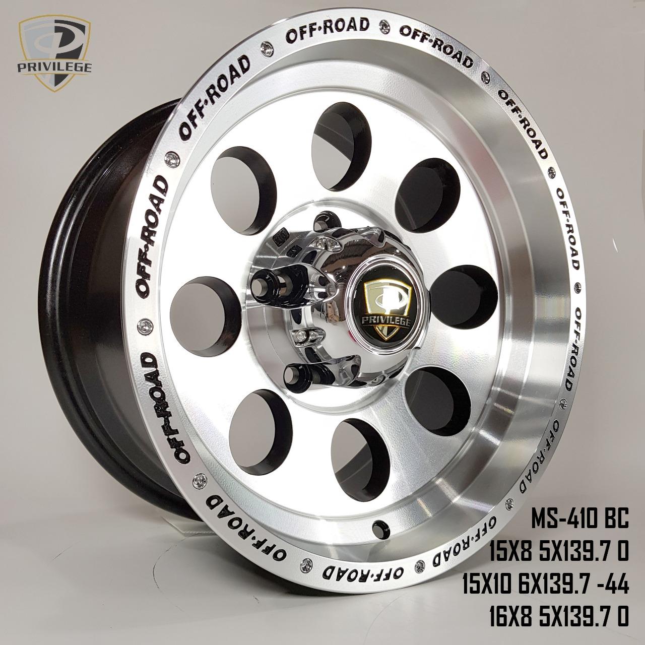 Velg Thompson Mobil Feroza Taft Escudo Katana Jeep MS 410 R15 Baru Set