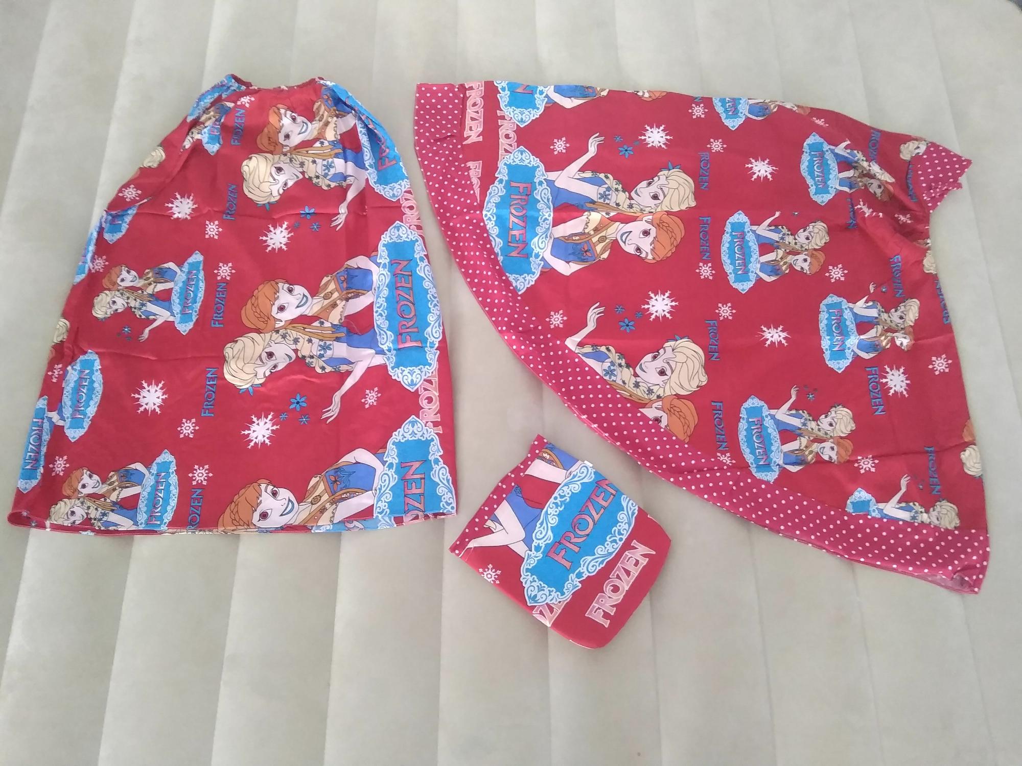 Mukena anak karakter frozen model baru