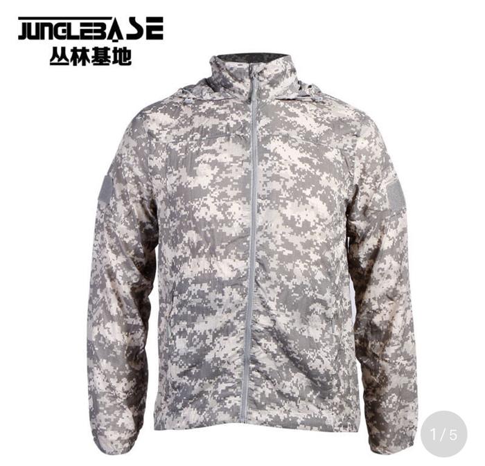 Harga Diskon!! JAKET GUNUNG JUNGLEBASE TIPIS WATERPROOF SPORT ARMY TACTICAL IMPORT - ready stock