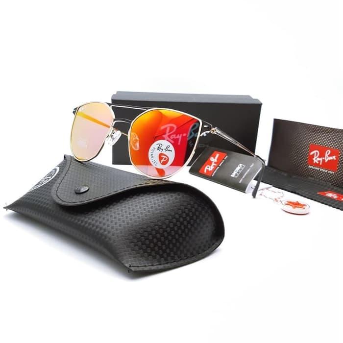 Kacamata / Sunglass Pria Rb Am9910 Fullset + Cairan Pembersih