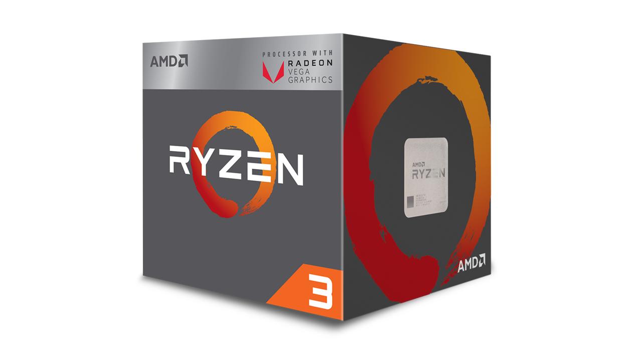 AMD Ryzen 3 2200G Raven Ridge with Vega 8