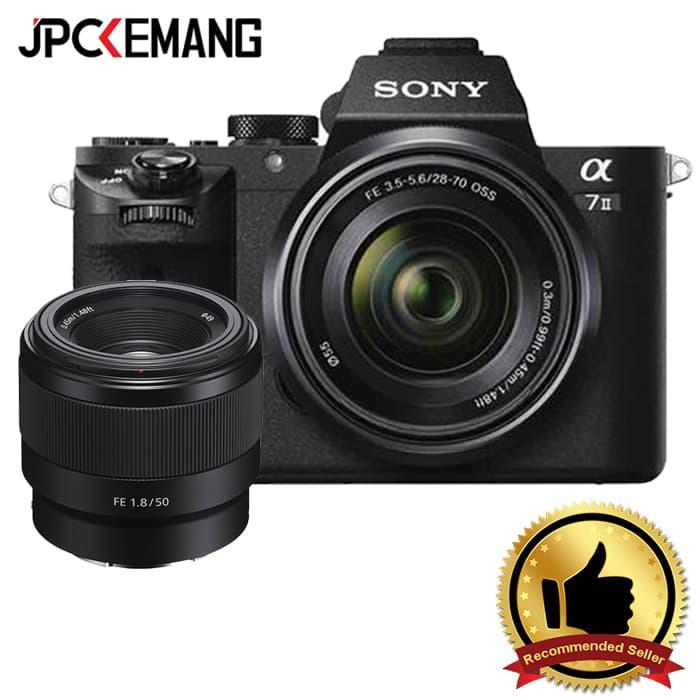 SONY A7II KIT FE 28-70MM F/3.5-5.6 OSS + FE 50mm F/1.8 jpckemang