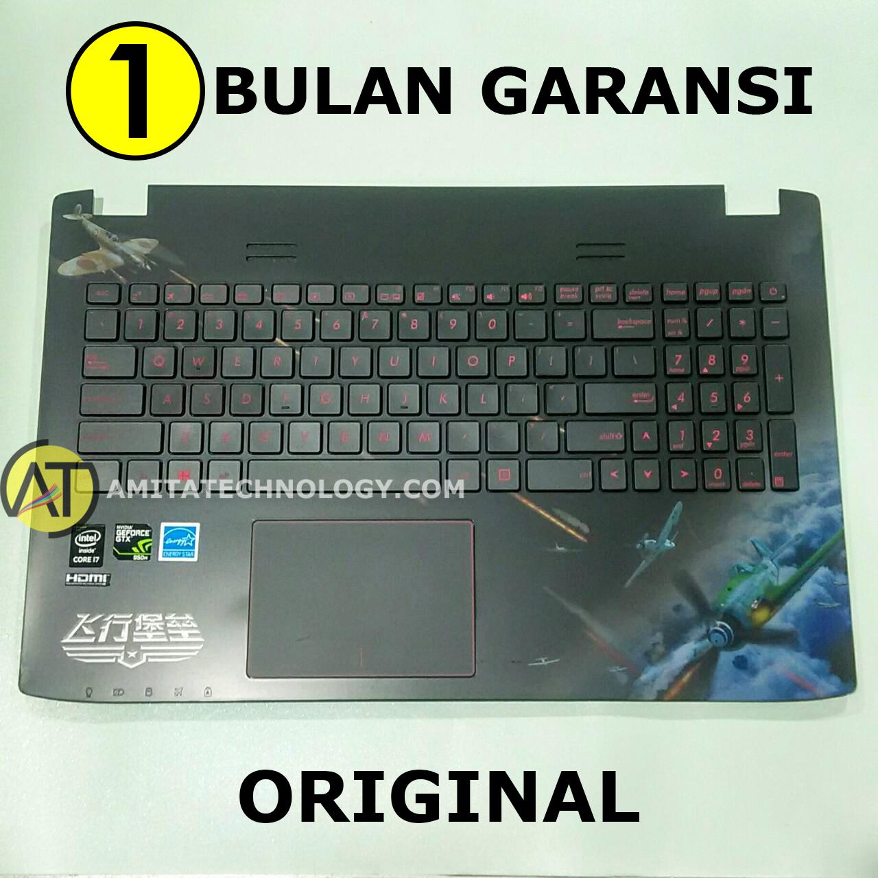 Amita - Keyboard ORIGINAL Asus ROG GL552 GL552JX GL552VW GL552VX
